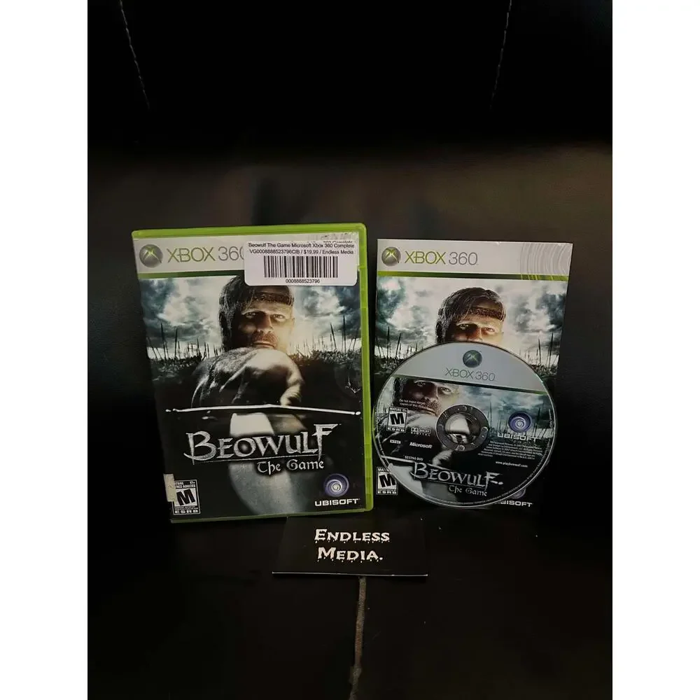 Beowulf The Game Microsoft Xbox 360 CIB Video Game